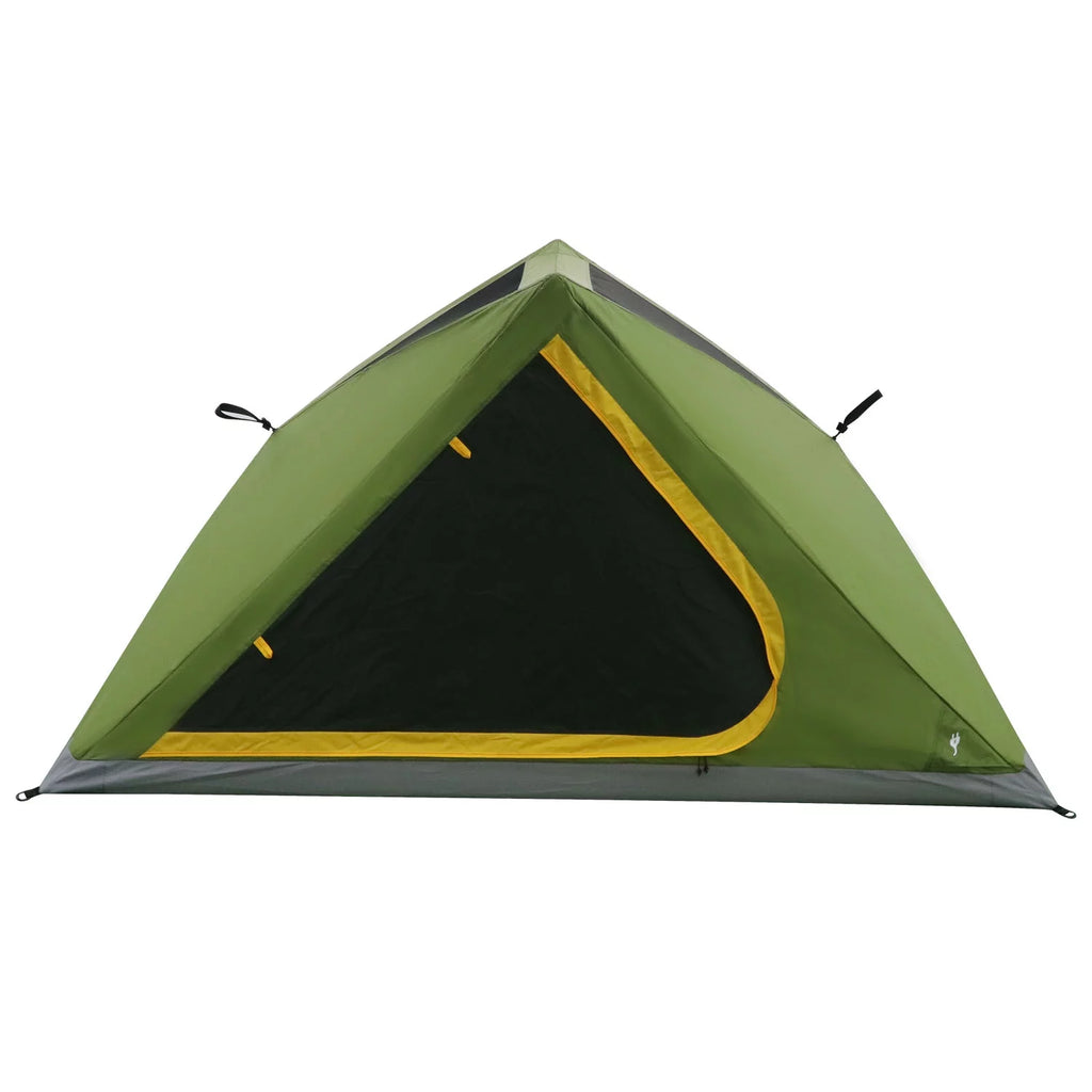 2-Person Pop up Instant Hub Tent, Green, 7.5 lbs H903704