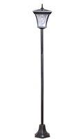 Vintage Outdoor Solar Lamp Post Light K3462
