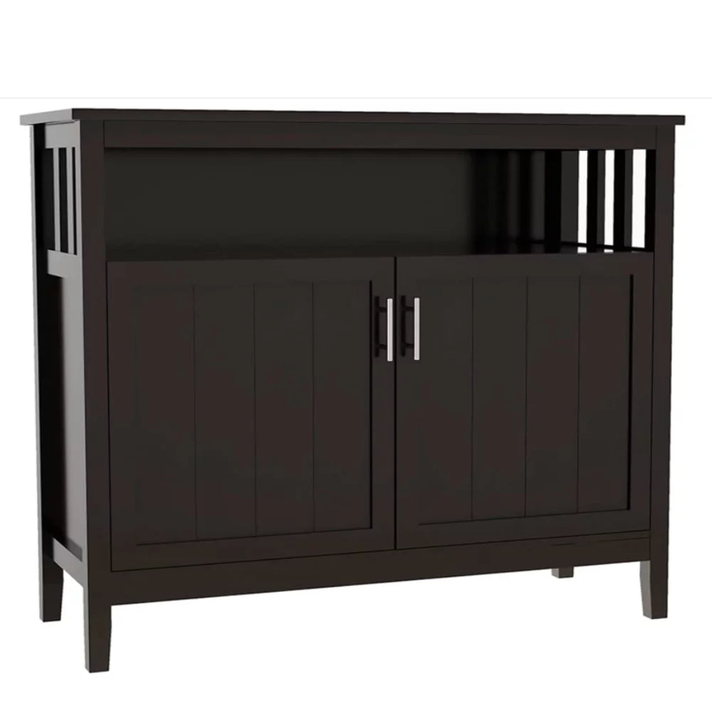 Buffet Cabinet with 2 Doors and Adjustable Shelf Z6307
