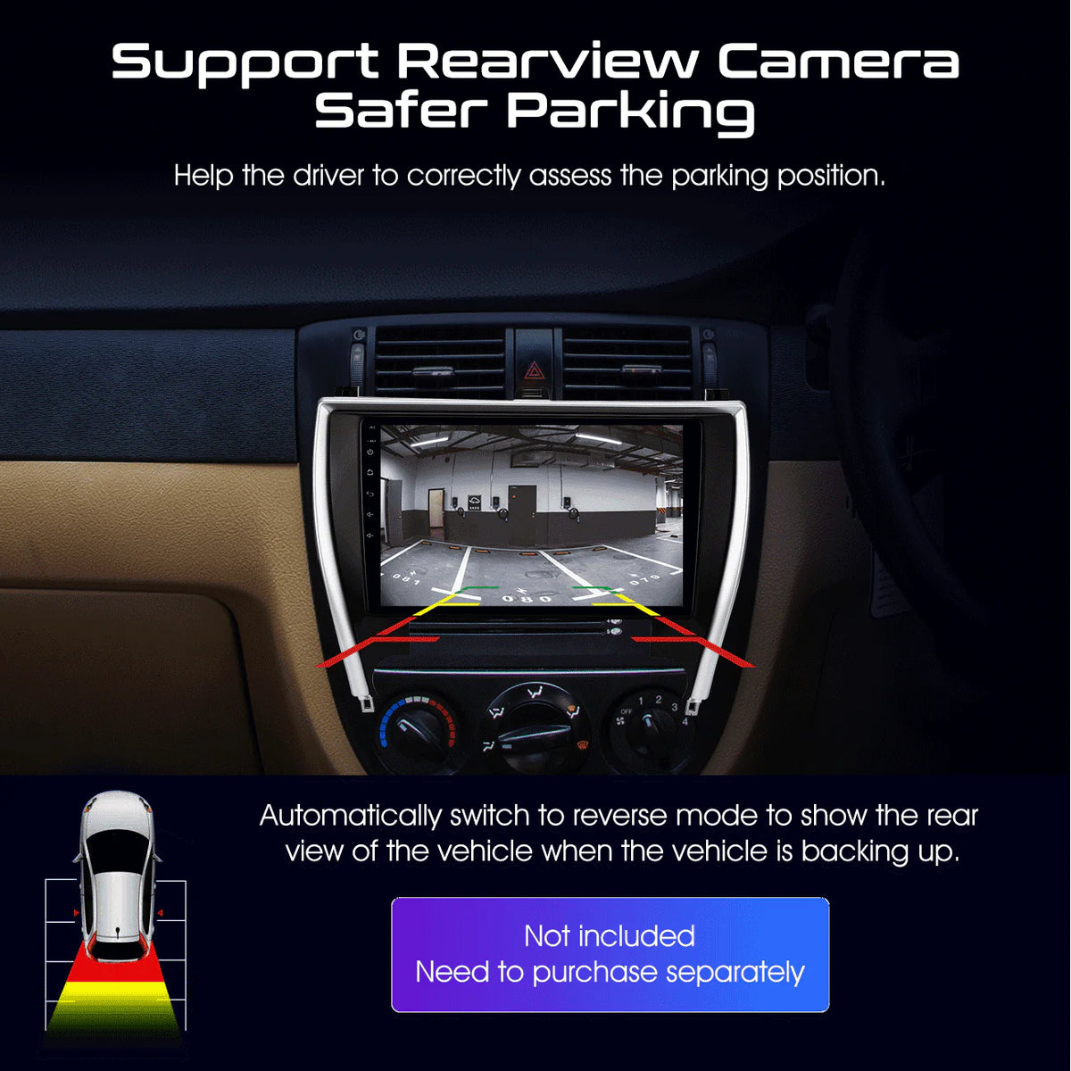 10.1in Carplay Android 12 Car Stereo Radio G90185