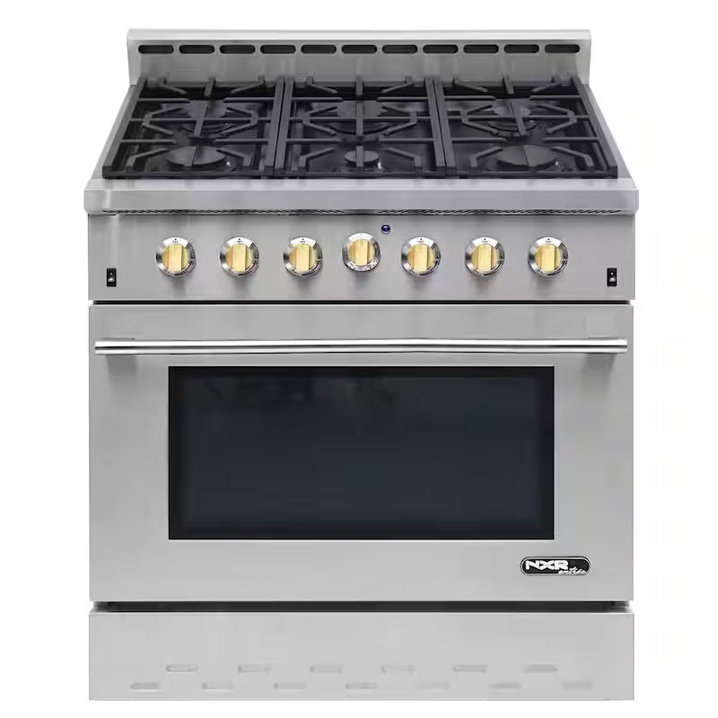 36 in. 5.5 cu. ft. Gas Range with Convection Oven Y12071