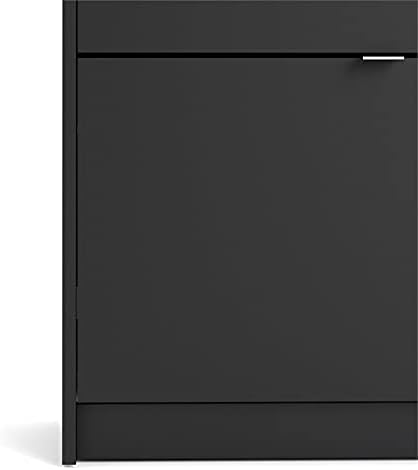 Black 4 Drawer Shoe Cabinet L631