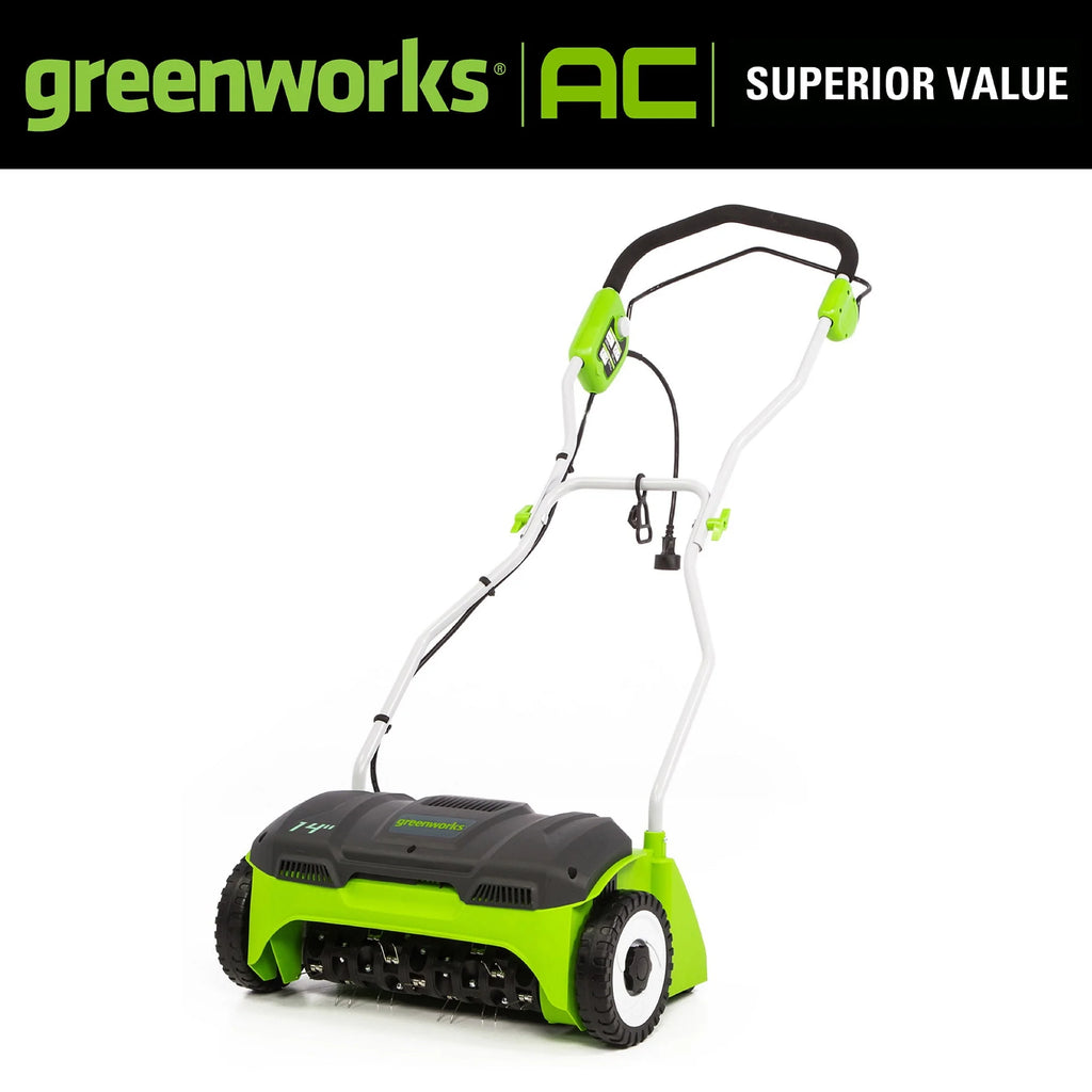 14 in. 10 Amp Corded Electric Dethatcher Y57461