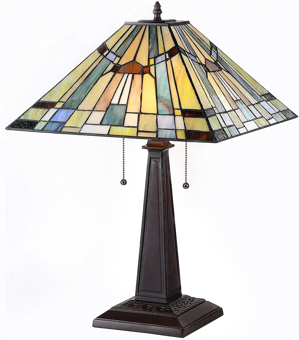 2 Light Table Lamp 16" Shade P186449