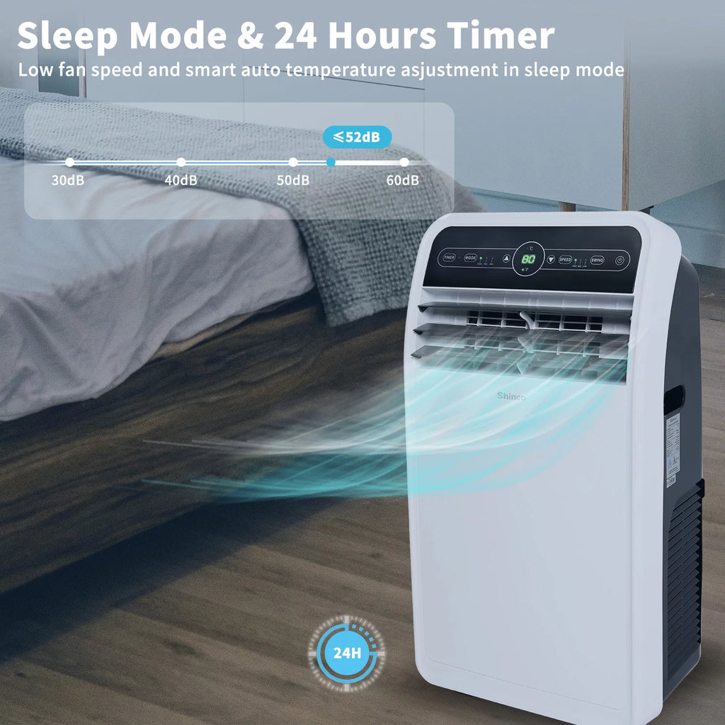7800BTU 3 in 1 Portable Air Conditioner with Remote Control H625
