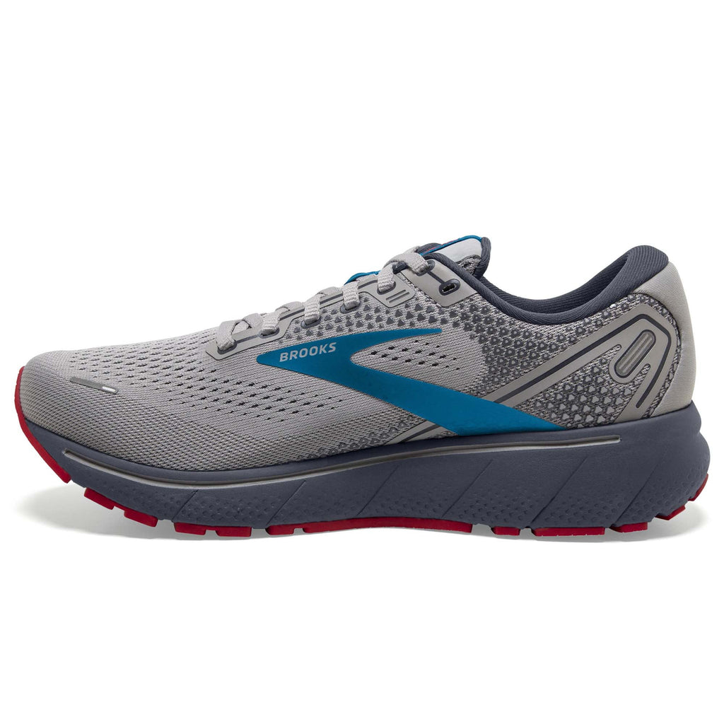 Grey Blue Red Road-Running Shoes V423518