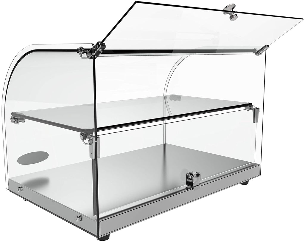 Commercial Countertop Bakery Display Case with Curved Glass B6530