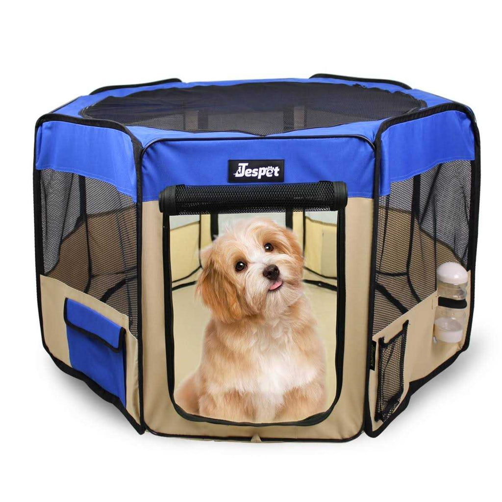 Portable Dog Exercise Pet Soft-Side Playpen D99411