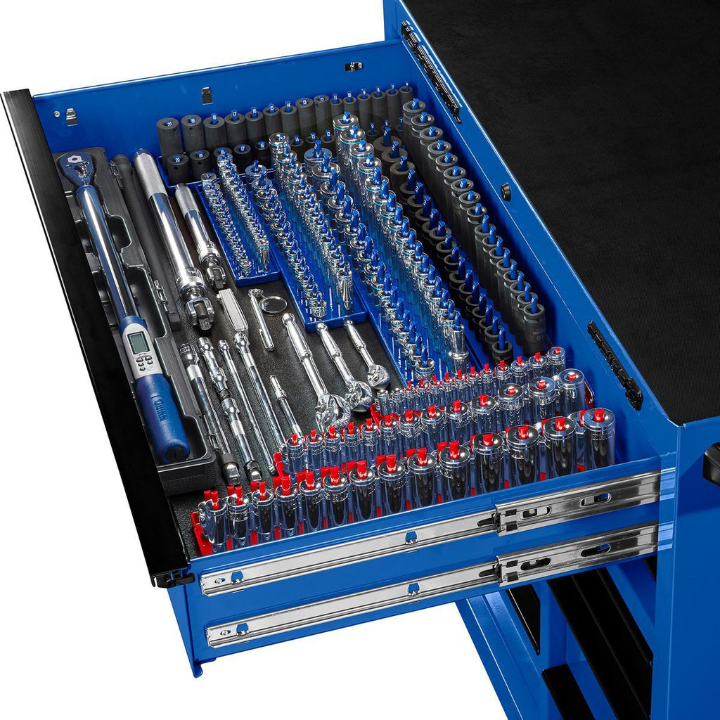 42 in. x 22 in. Blue Roll Cab B39152
