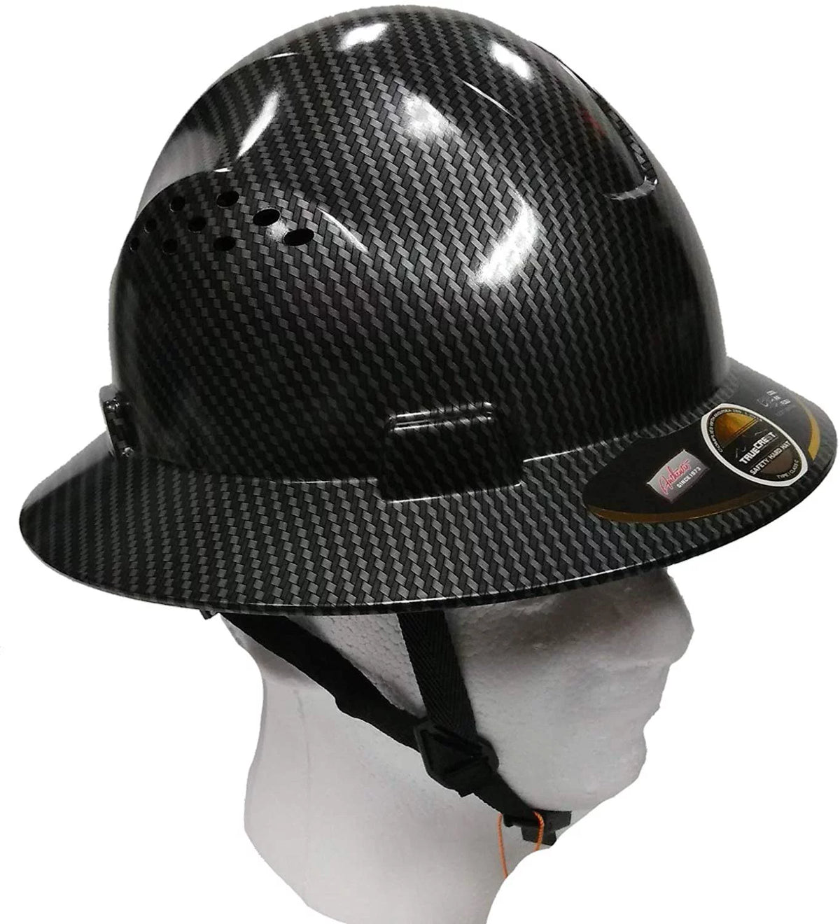 Black Full Brim Hard Hat F955