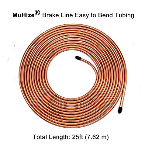 3/16 Copper Coated Brake Line Tubing Kit N115