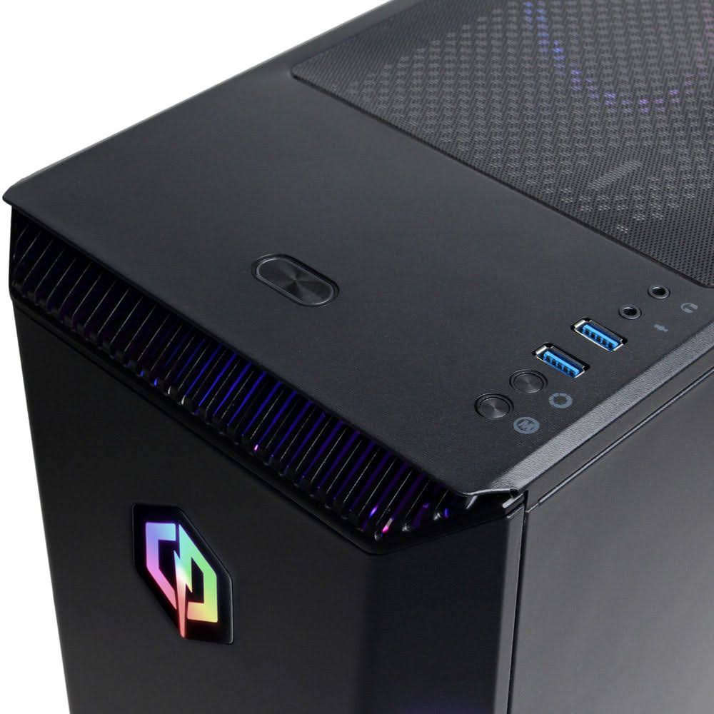 AMD Ryzen 3 2300X 8GB Memory 1TB HDD Black Gaming Desktop F395706