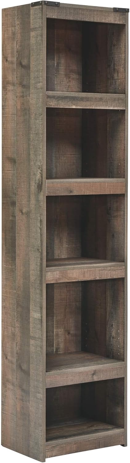 Gray Pier-Style Bookcase S385029