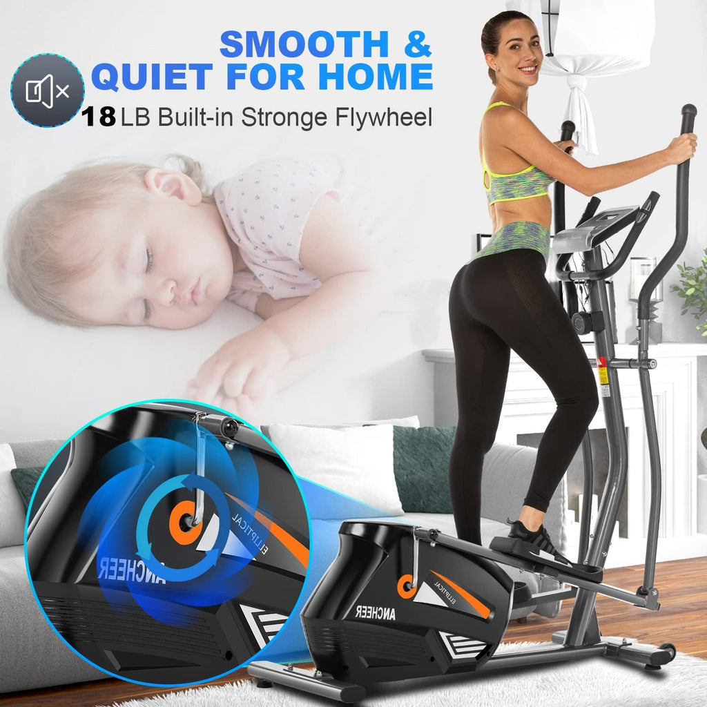Elliptical Machine with LCD Monitor L29696