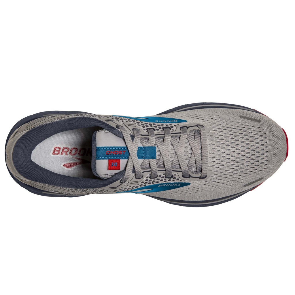 Grey Blue Red Road-Running Shoes V423518