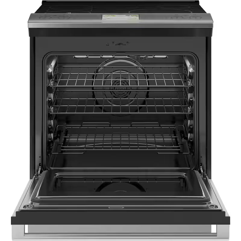 30 in. 5.3 cu. ft. Slide-In Smart Induction Electric Range with Self-Cleaning Convection Oven L5493