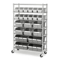 7-Tier Silver Shelving Rack S5120