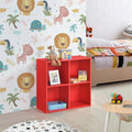 4 Cube Storage Organizer Book Shelf A235