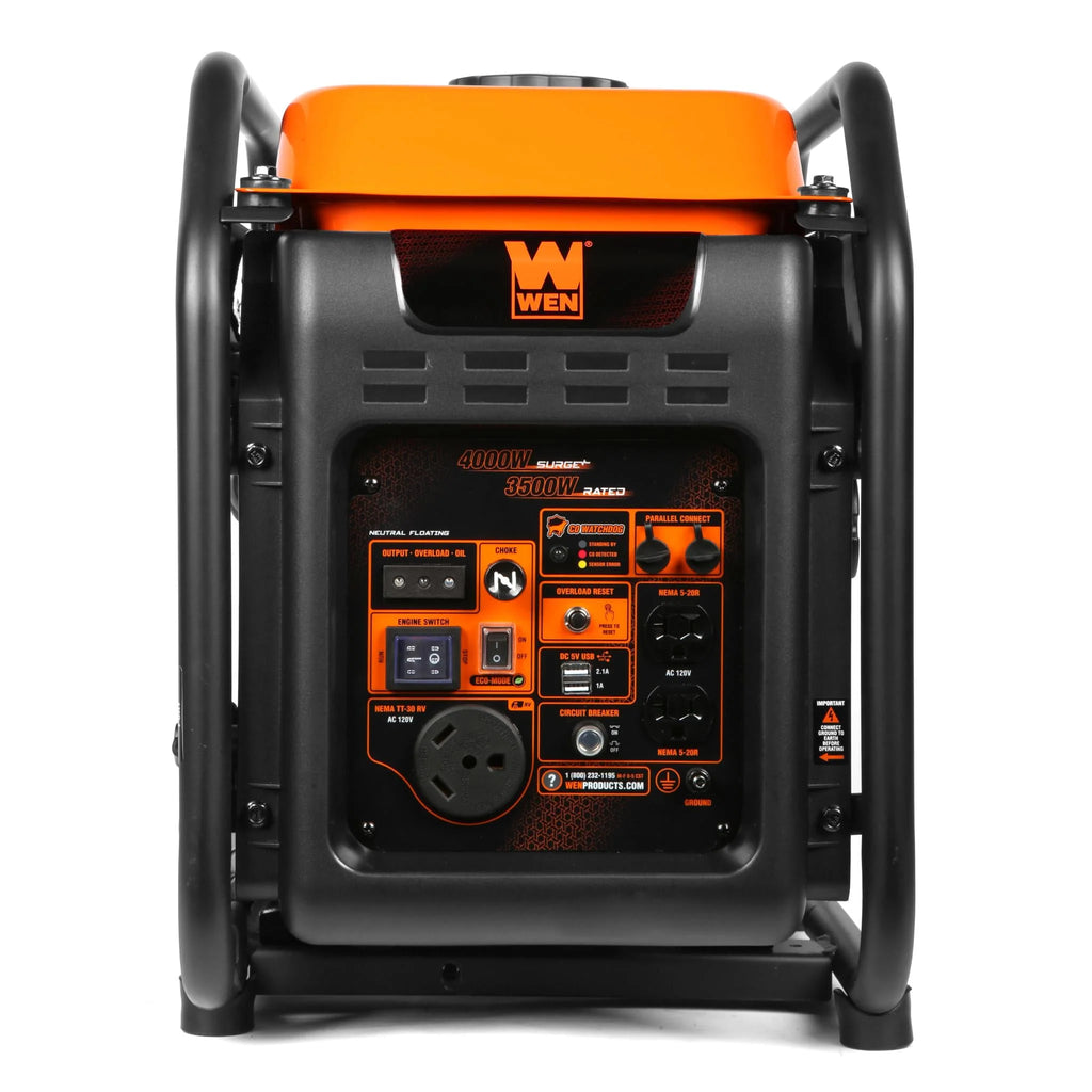4000-Watt Dual Fuel Open Frame Inverter Generator Z8473