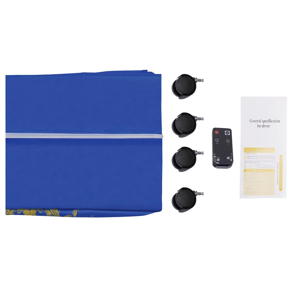 Portable Folding Clothes Dryer with Wheels F6058