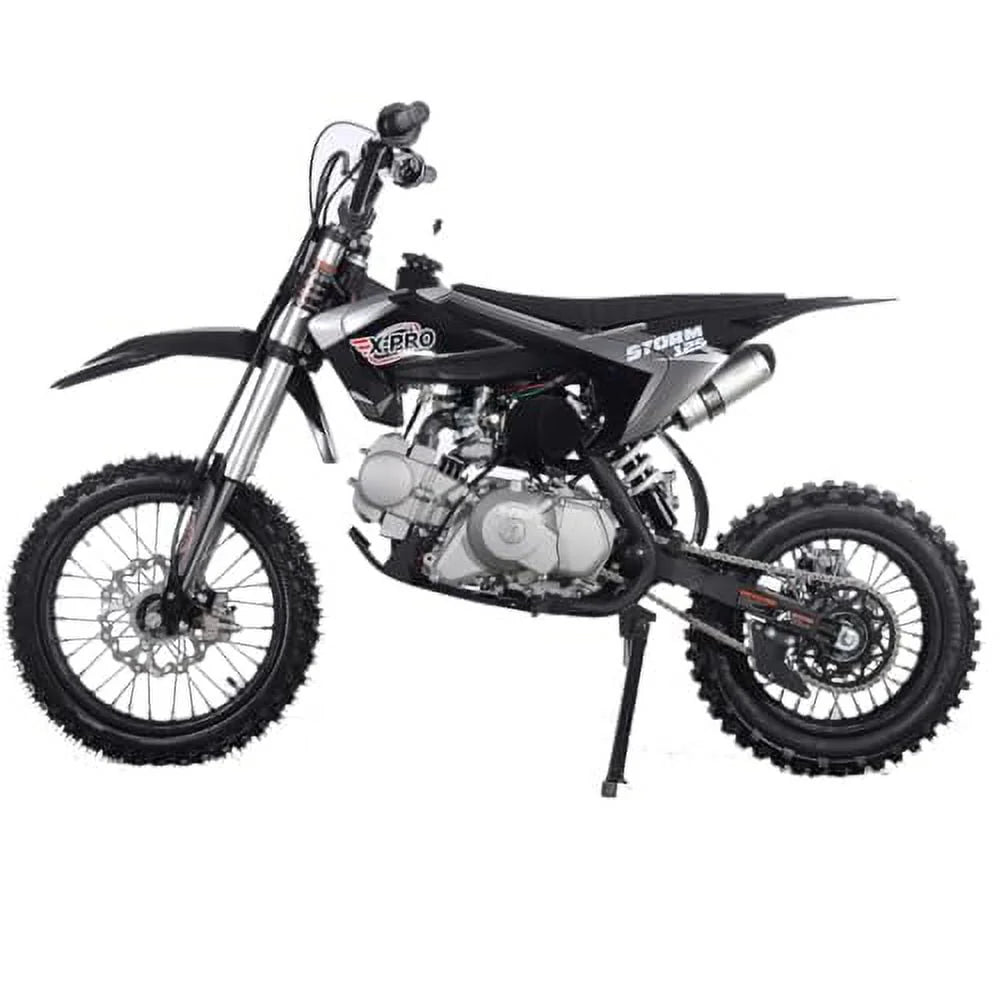 125cc Dirt Bike with Automatic Transmission, Electric Start, 14/12 Tires F7892