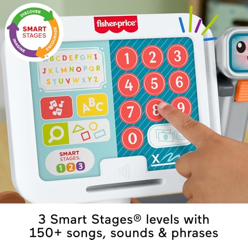 Toddler Learning Toy Cash Register Play Store with 20 Pieces X365