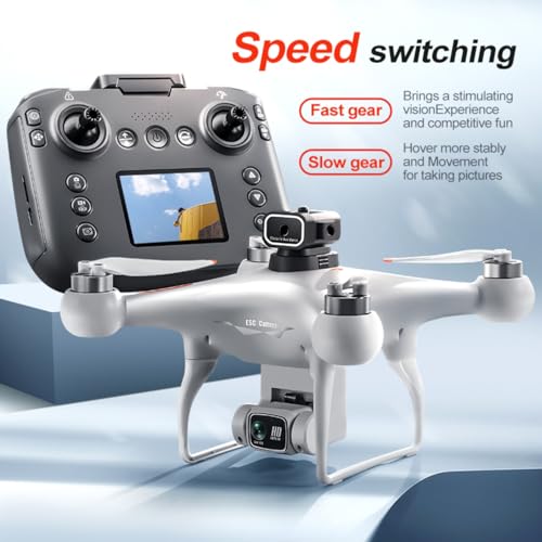 Screen Display Remote Control Dual Camera 360 Degree Flip FPV Drone Y696999