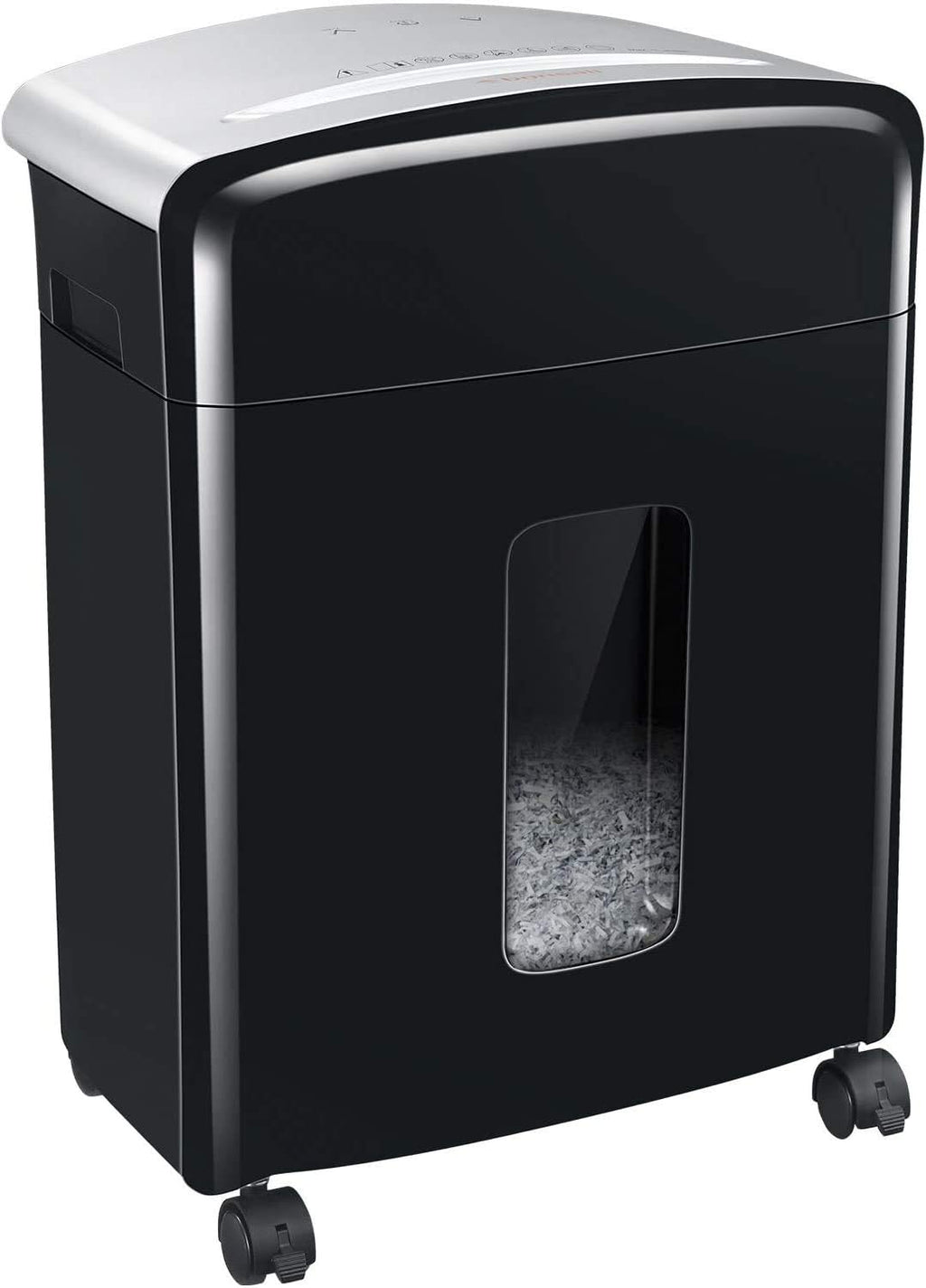 12-Sheet Micro Cut Paper Shredder with Pullout Basket M479
