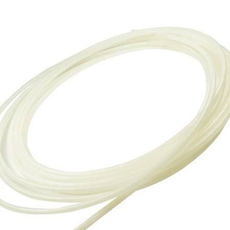 White Semi-Clear Plastic Tubing 0.187 inch Inner Diameter A468