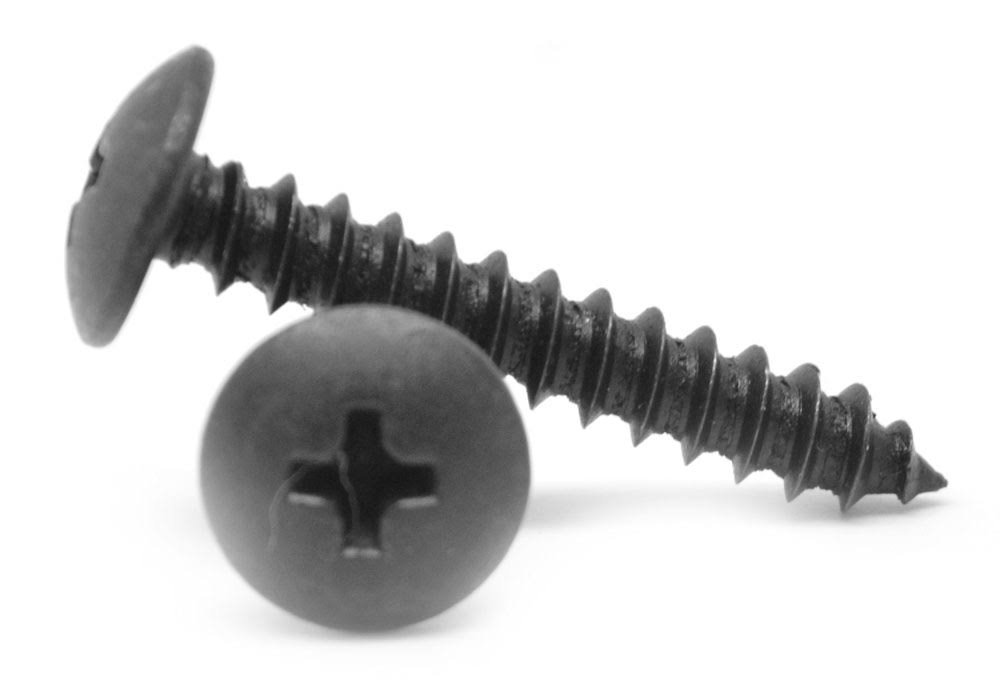 #10-12 x 5/8 Phillips Truss Head Sheet Metal Screw Black Oxide G347761