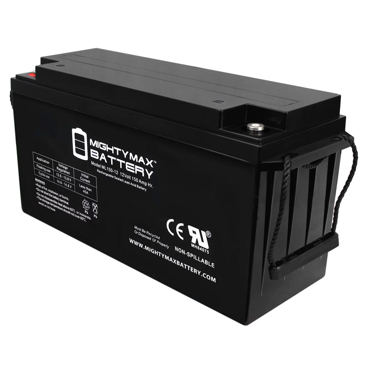 12V 150AH SLA Replacement Battery G3814