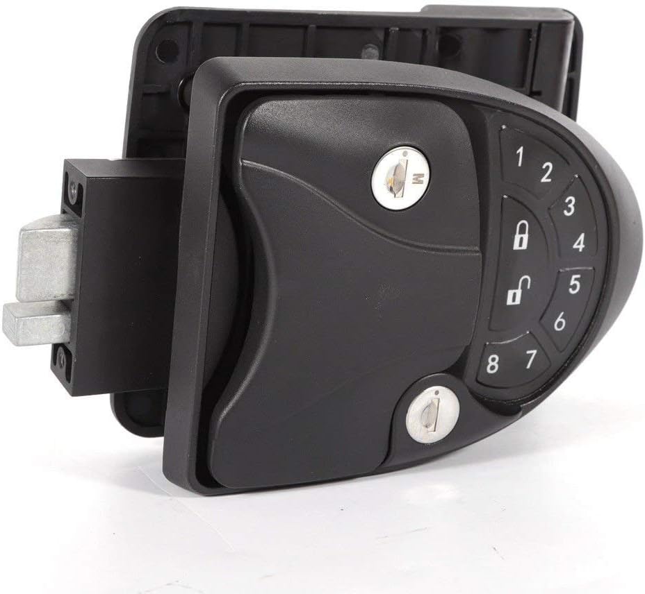 Keyless RV Entry Door Lock Latch Handle Knob Deadbolt N1711
