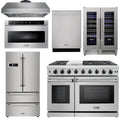 48 in. Natural Gas Range 6 Piece Appliance Set G740296
