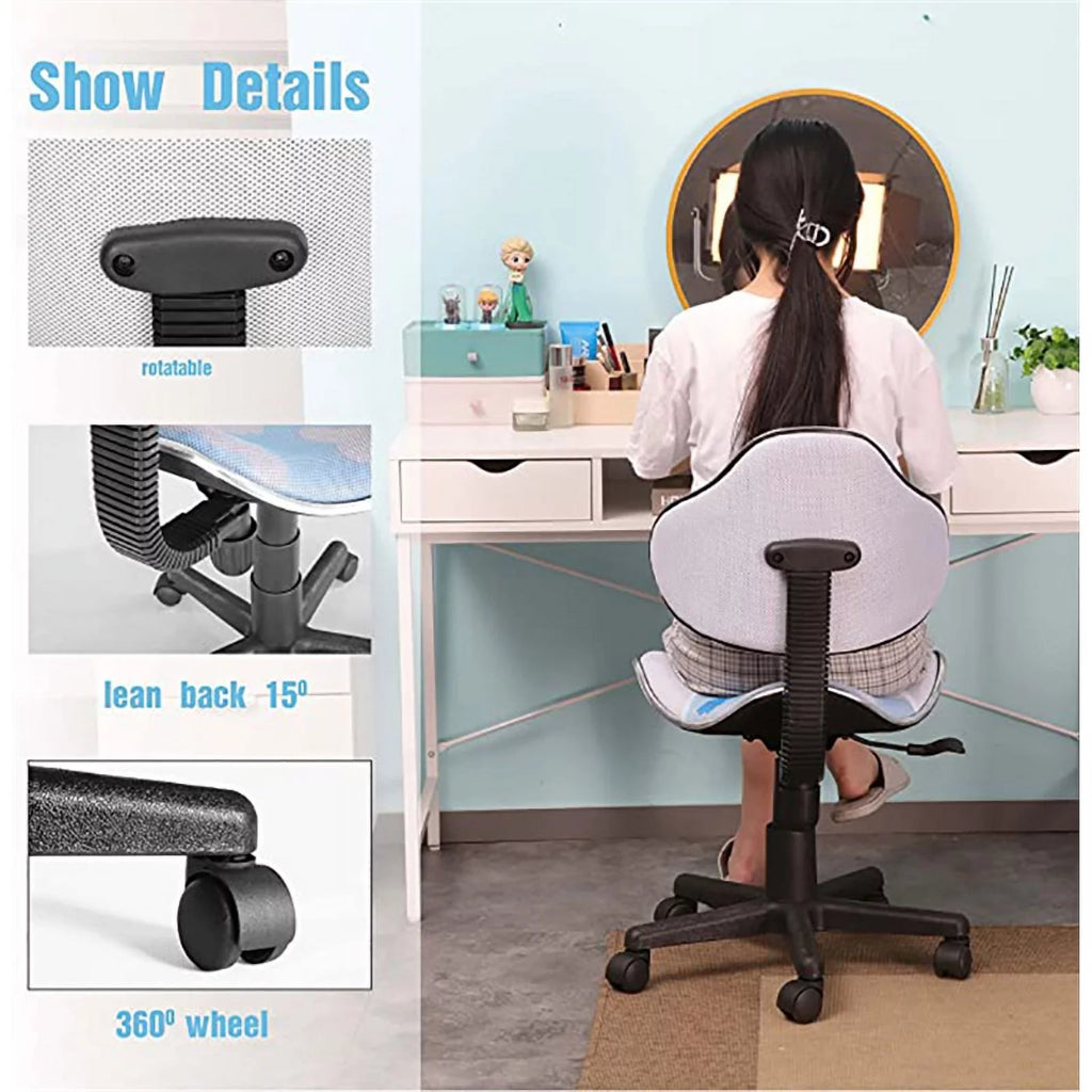 White Metal Computer Executive Chair G504378