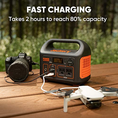 293Wh Backup Lithium Battery with 100W Solar Panel T2214