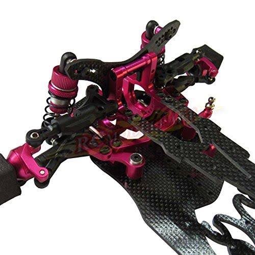 1/10 Alloy & Carbon RWD Drift Racing Car Frame Body Kit A8323