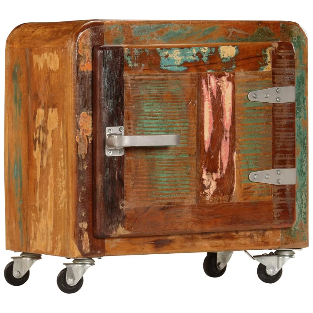 Solid Reclaimed Wood Bedside Cabinet R9525