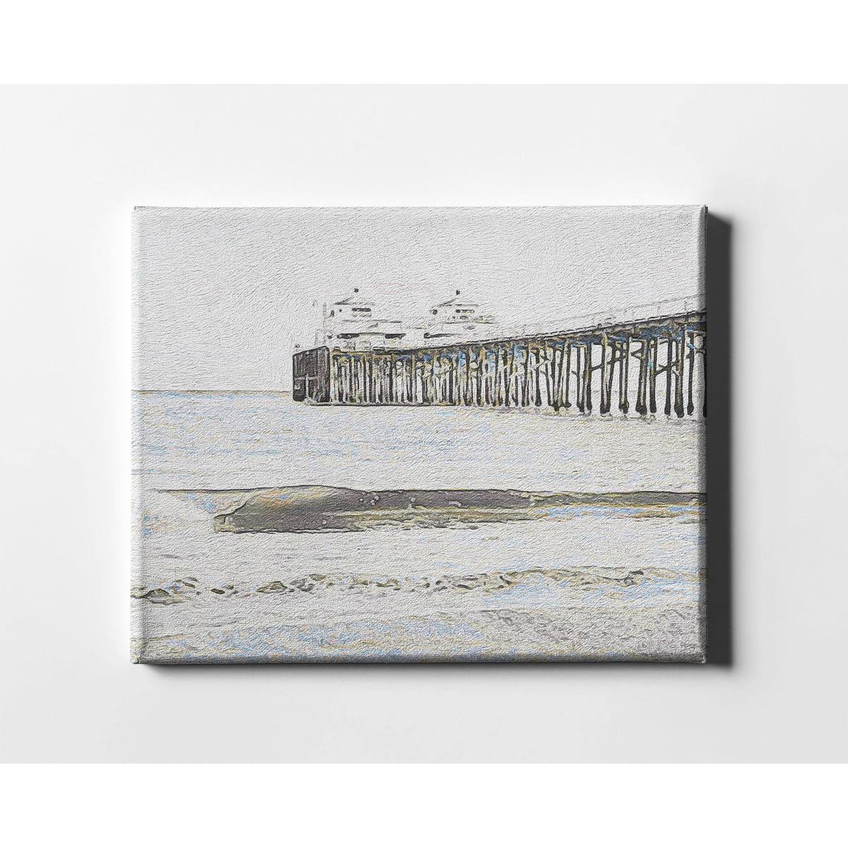 Multi-Color Stretched Canvas J784014