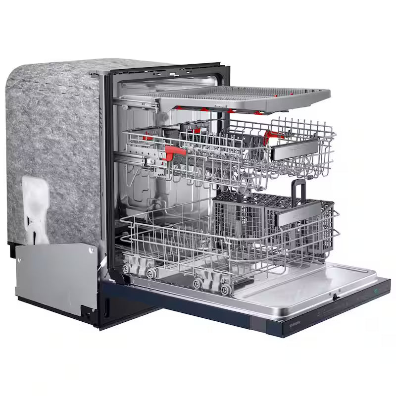 24 in. Navy Steel Smart Built-in Tall Tub Dishwasher with Stainless Steel Tub Z33528
