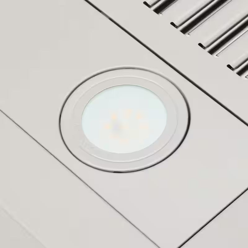 30 in. Convertible Wall Mount Range Hood with 2 Charcoal Filters in Stainless Steel U367123