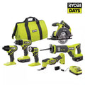 18V Cordless 6-Tool Combo Kit with Battery and Charger L516