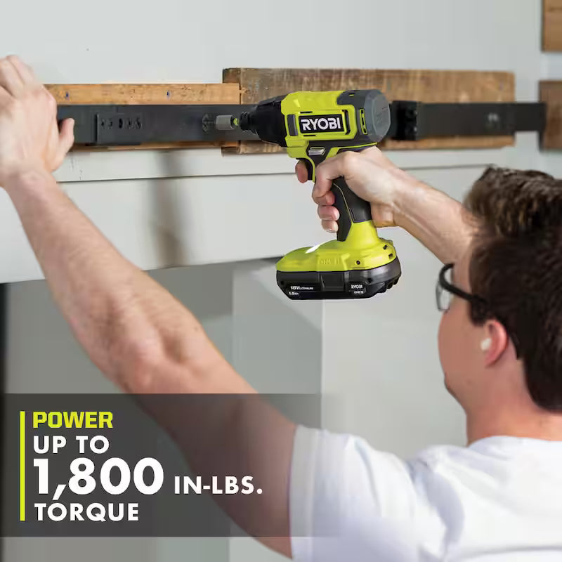 18V Cordless 6-Tool Combo Kit with Battery and Charger L516