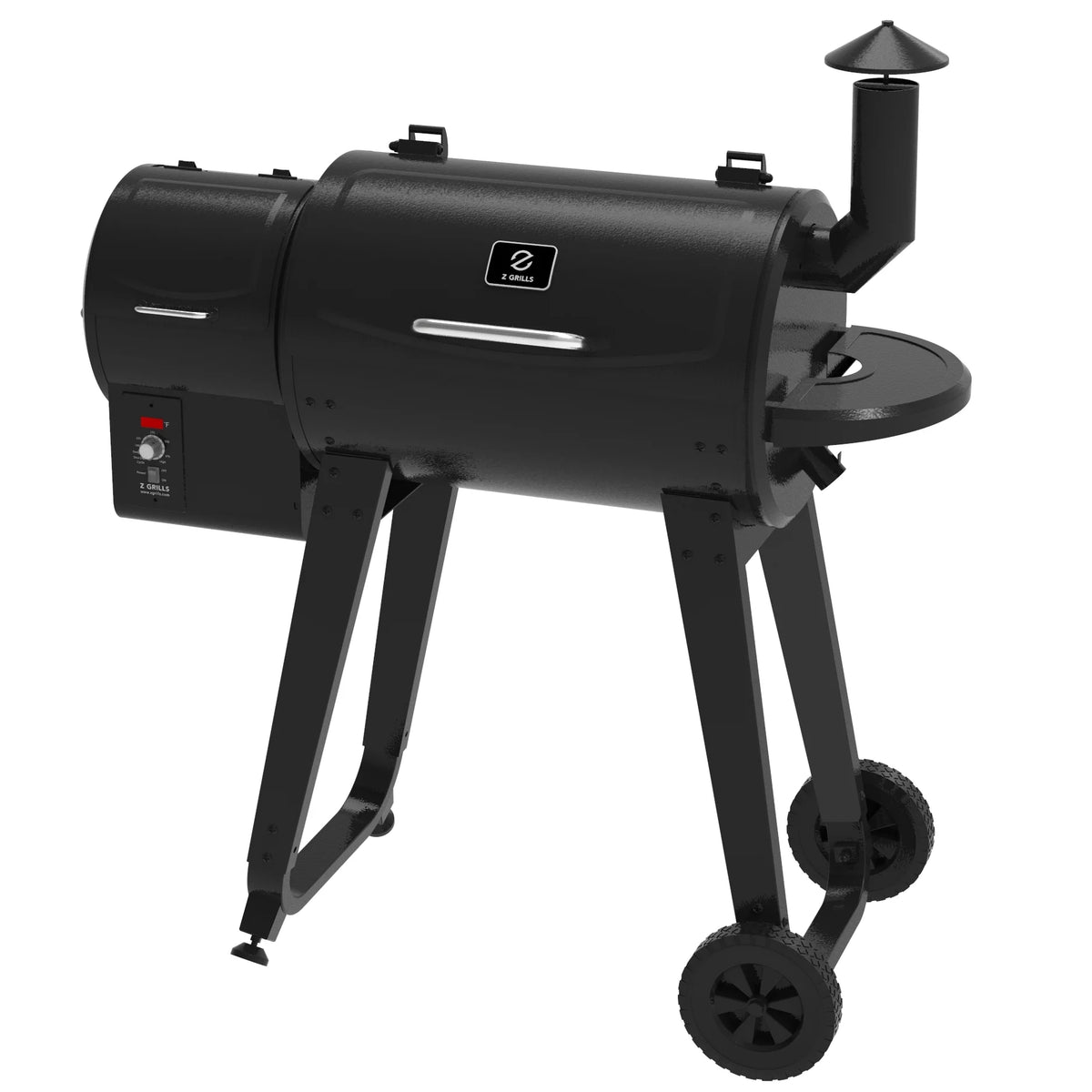 Wood Pellet Grill & Smoker 8-in-1 Black L2256