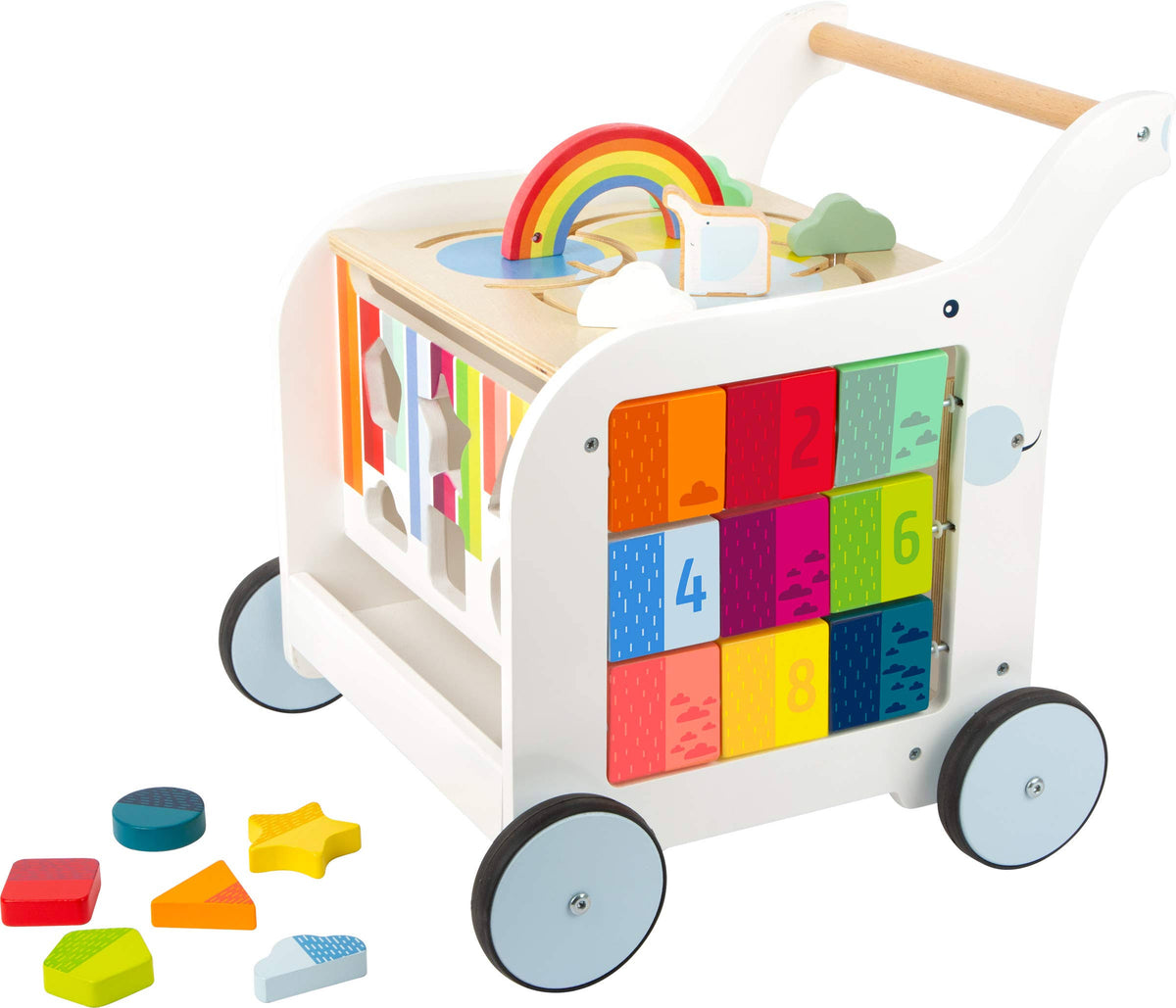 Sweet Elephant Baby Walker & 5-in-1 Activity Center W86718