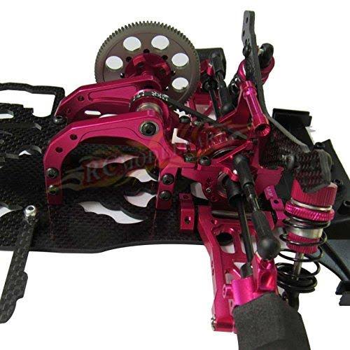 1/10 Alloy & Carbon RWD Drift Racing Car Frame Body Kit A8323