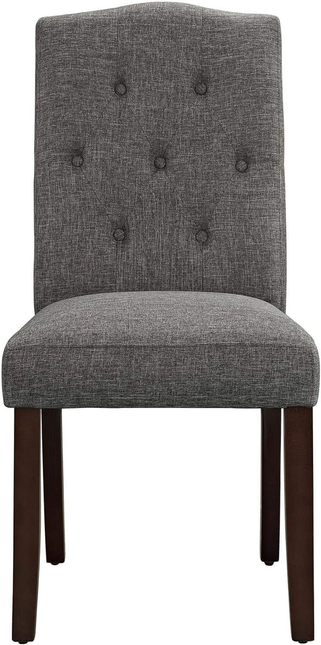 Gray Upholstered Dining Chair E812538