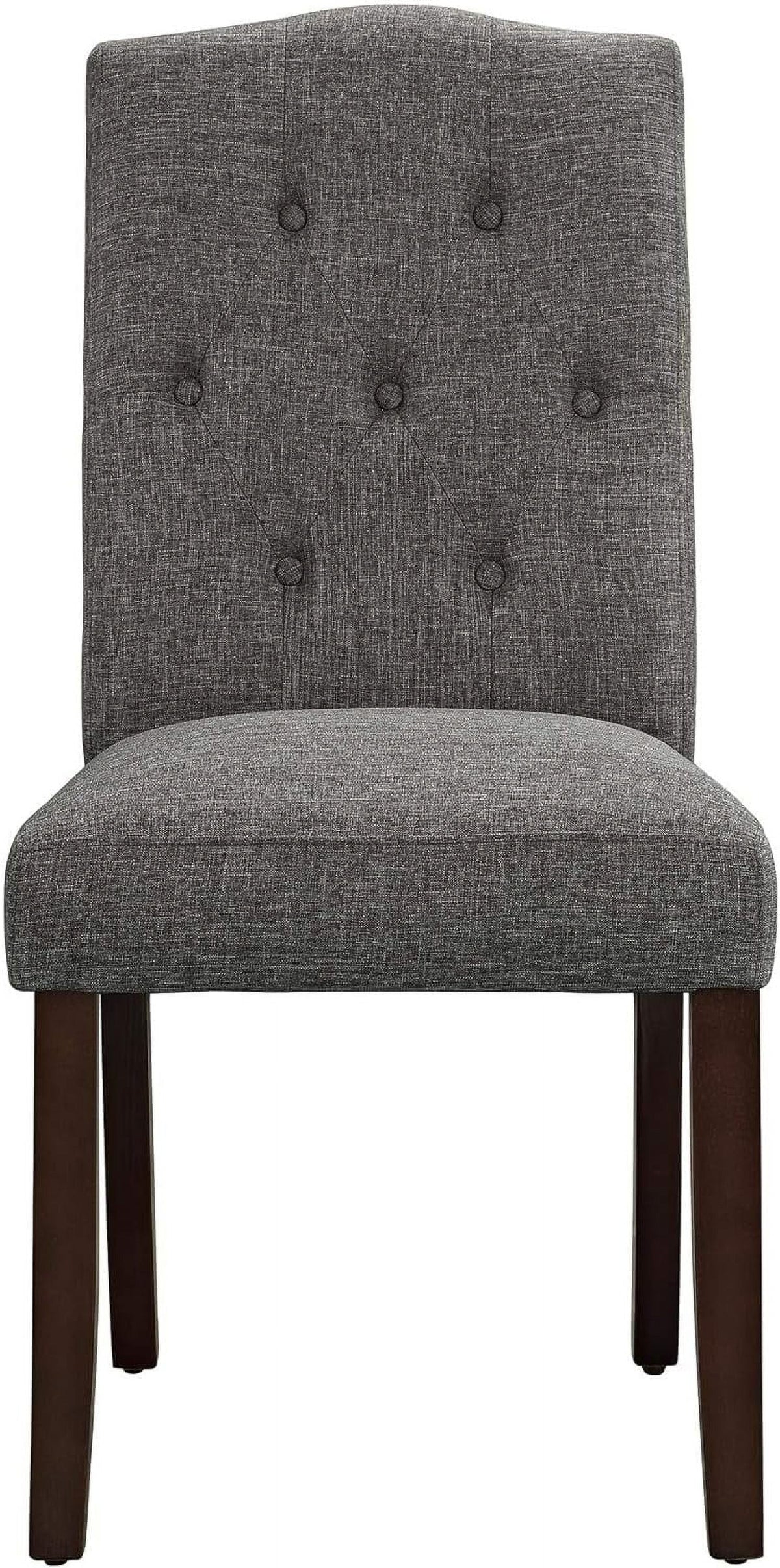 Gray Upholstered Dining Chair E812538