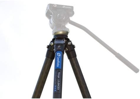 Carbon Fiber 4 Section Tripod with Built-in Leveling Base K771917