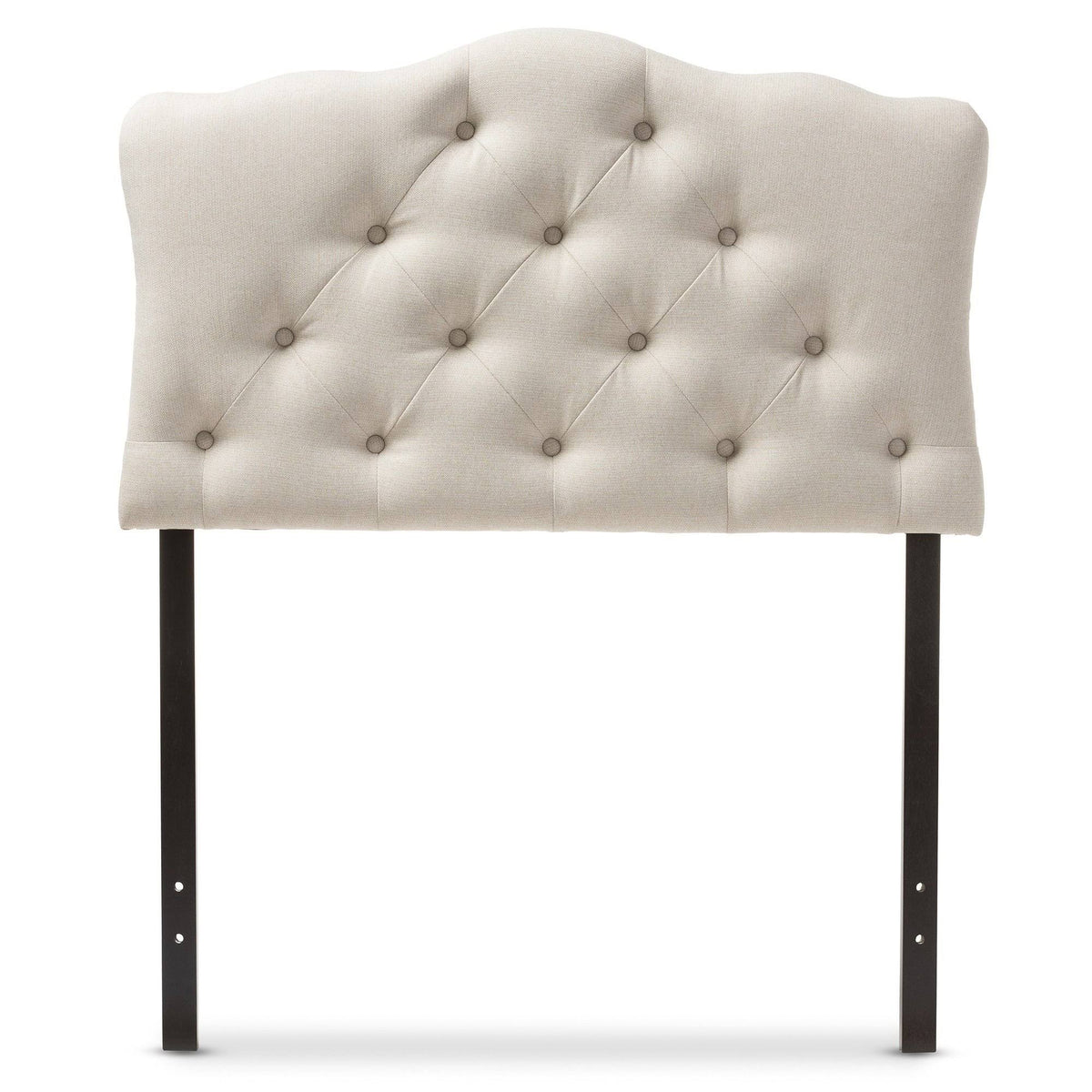 Full Size Grey Fabric Upholstered Headboard W932682