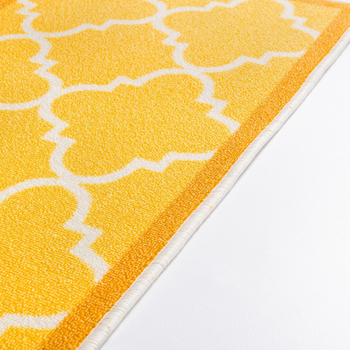 2' x 7' Non-Slip Yellow Rug I127653
